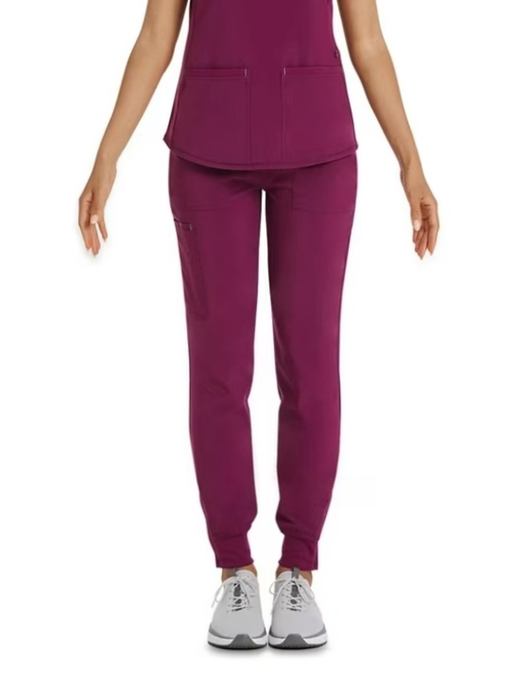 SCRUBSTAR V-Neck Scrub Top + Jogger Pants Premium Performance Scrub Set